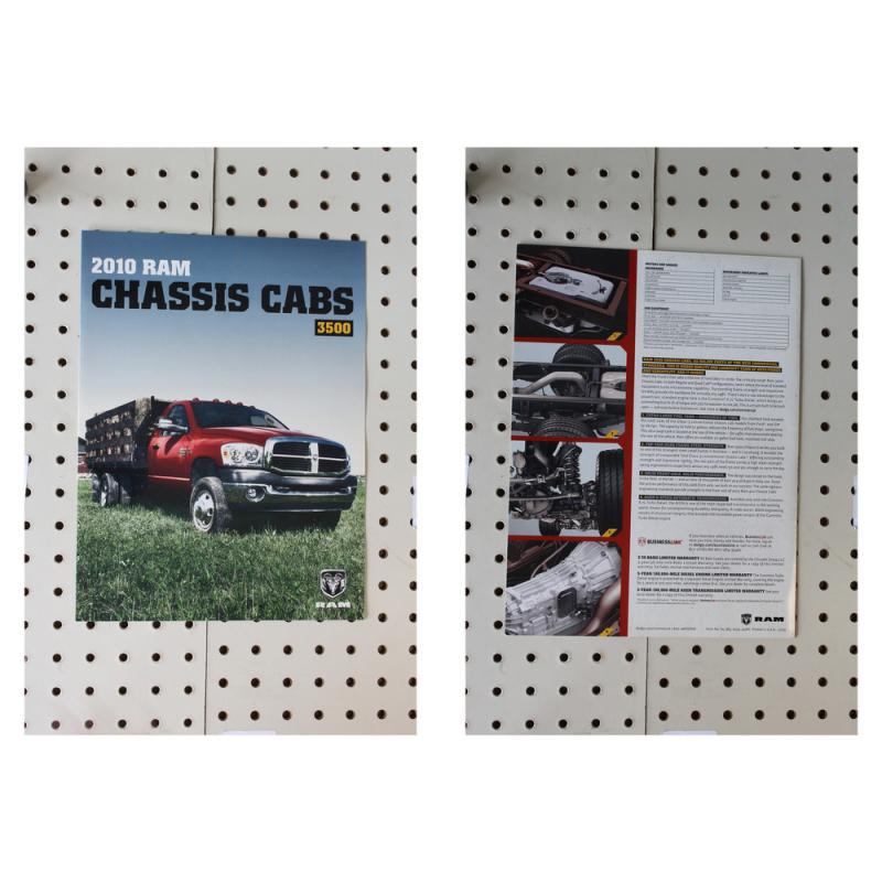 2010 Dodge Ram Brochure 3500 Chassis Cab  