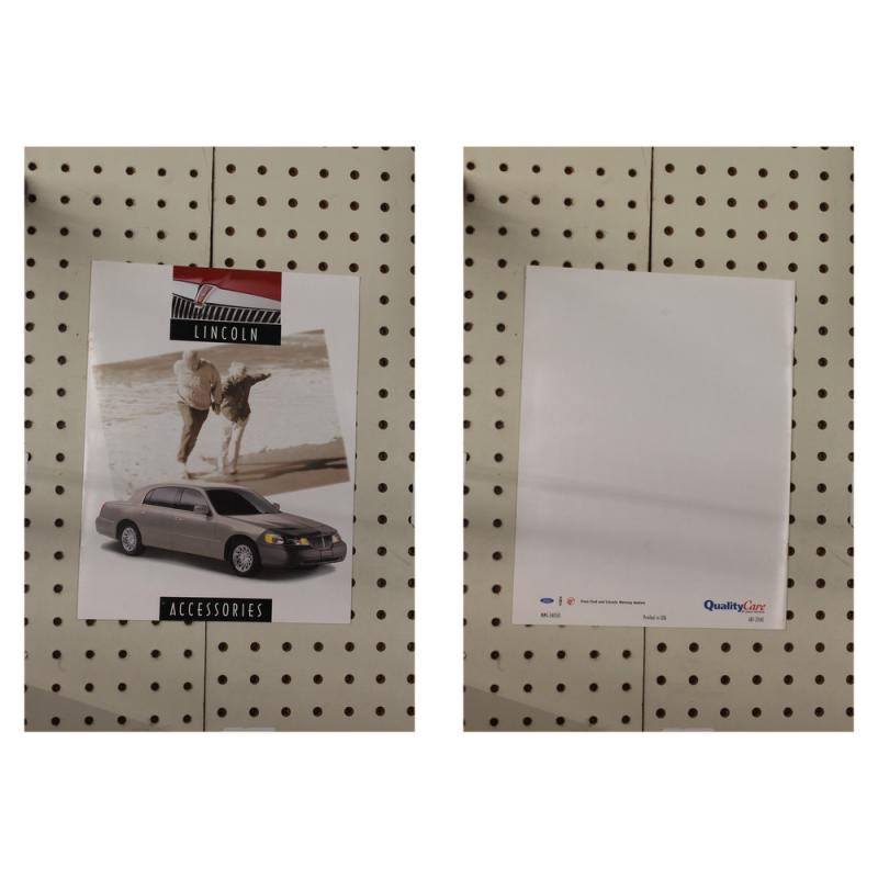  Lincoln  Brochure Accessories  7 Pages 