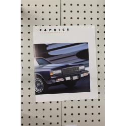 1988 Chevrolet Caprice Brochure  16 Pages 