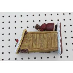 Very Cute Holiday Christmas Santa Claus Taking A Bath Figure Knickknack