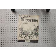 1925 - Thanks for the buggy ride - Sheet Music