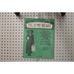 1913 - Peg O my heart - Sheet Music