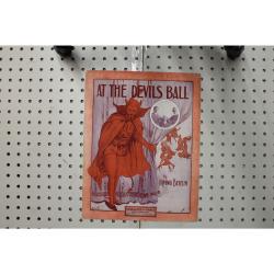 1913 - At the devils ball - Sheet Music