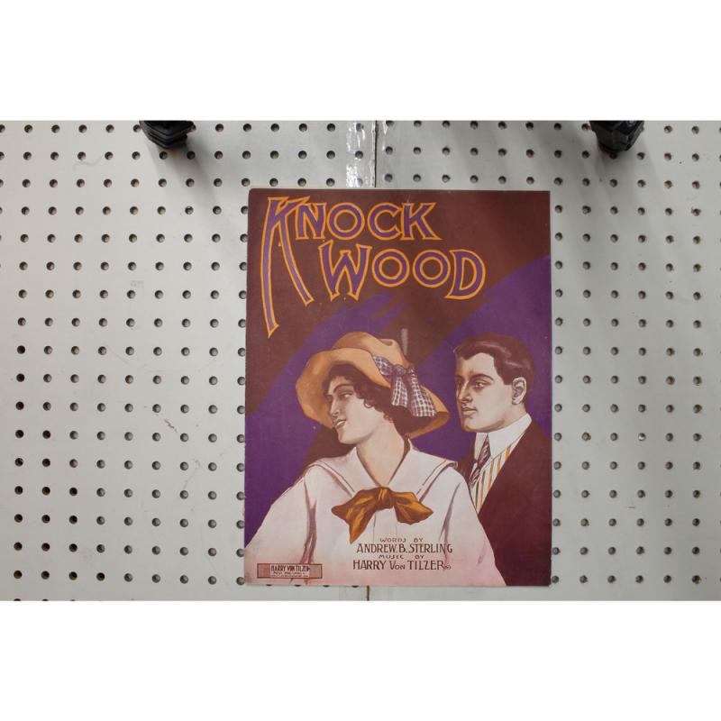 1911 - Knock wood - Sheet Music