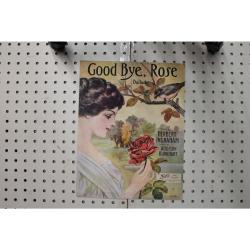 1910 - Goodbye Rose - Sheet Music