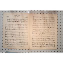 1909 - Lullaby land - Sheet Music