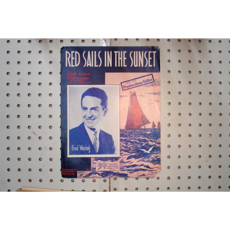 1935 - Read sales in the sunset Princetown Follies - Sheet Music