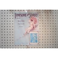 1926 - Lonesome and sorry - Sheet Music