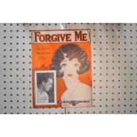 1927 - Forgive me - Sheet Music