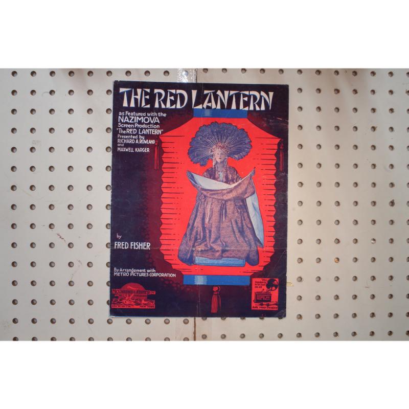 1919 - The red lantern - Sheet Music