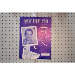 1950 - Count every star Ray Anthony - Sheet Music