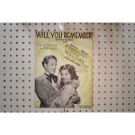 1917 - Will you remember maytime - Sheet Music