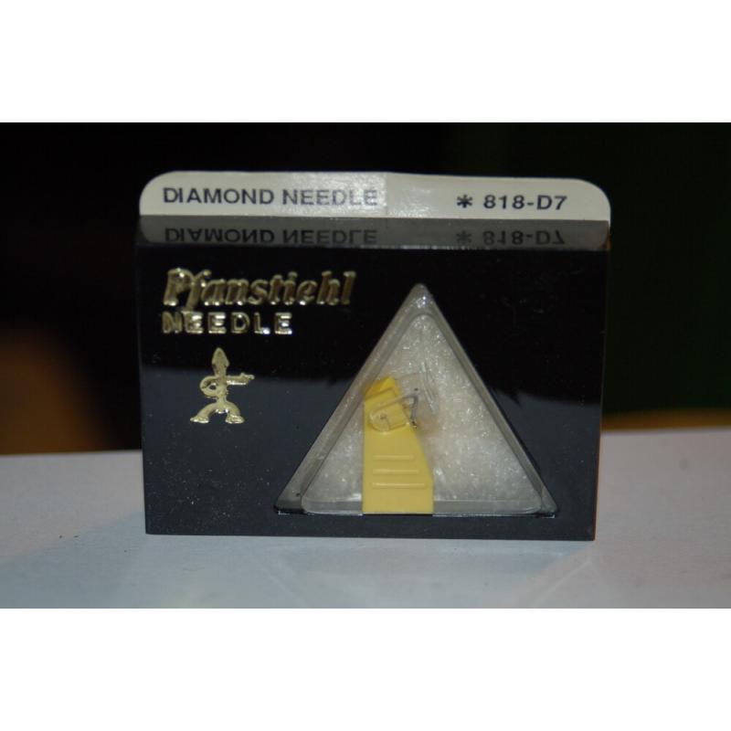 818-D7 Pfanstiehl Diamond Needles Stylus Cartridge  #548 Original Package