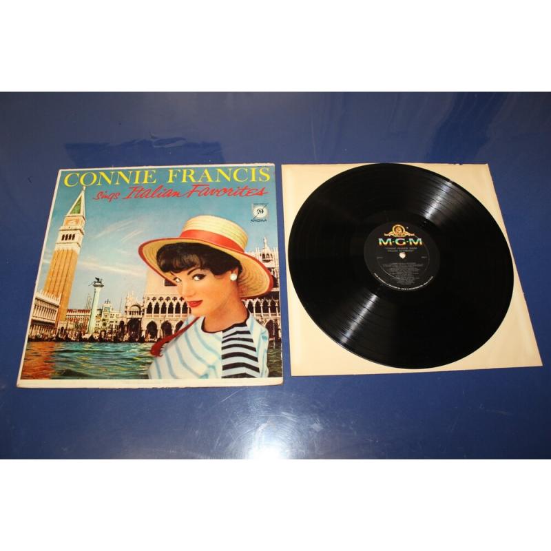 Connie Francis Sings Italian Favorites E3791 Vinyl LP, Album, Mono