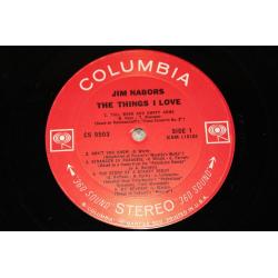 Jim Nabors The Things I Love CL 2703 Vinyl LP, Album, Mono