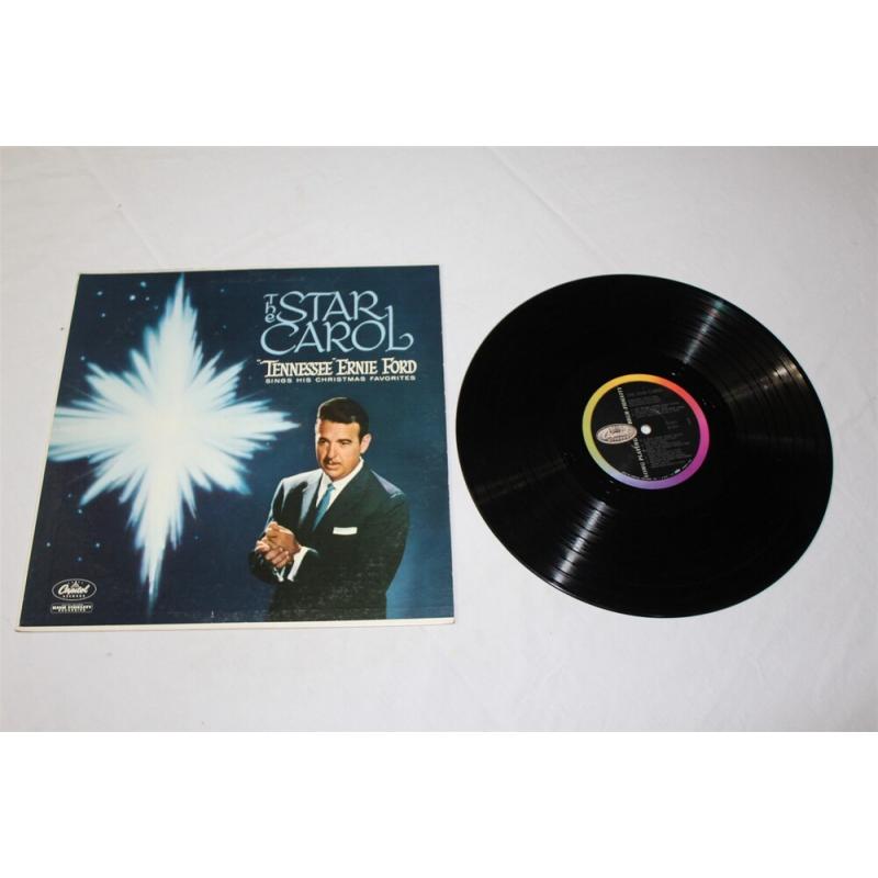Tennessee Ernie Ford The Star Carol T 1071 Vinyl LP, Album, Mono