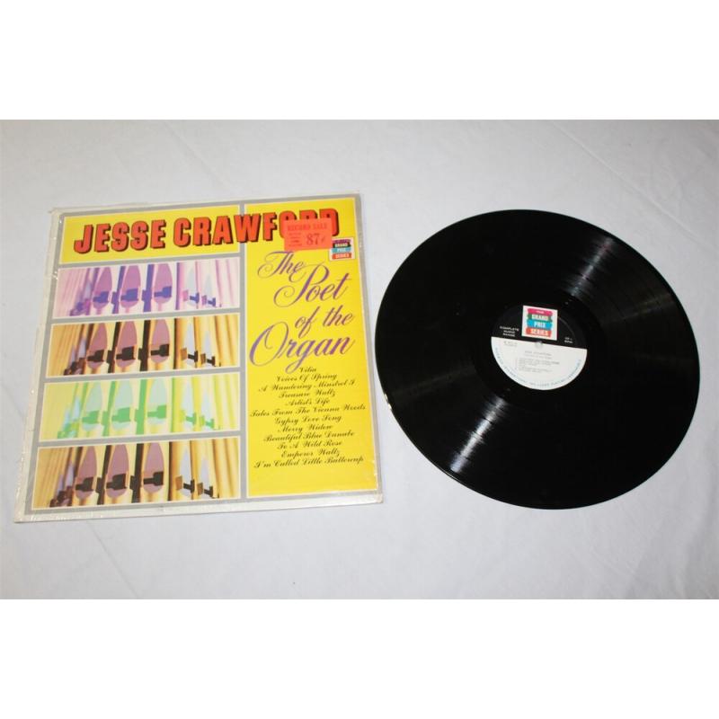 Jesse Crawford The Poet Of The Organ DLP-230 Vinyl LP, Comp