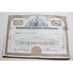 1959 Studebaker-Packard Corporation Stock Certificate 30 Shares Y0202595