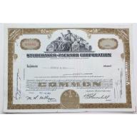 1958 Studebaker-Packard Corporation Stock Certificate - Y0155432 - 40 Shares