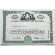 1958 Studebaker-Packard Corporation Stock Certificate - Y0129149 - 30 Shares