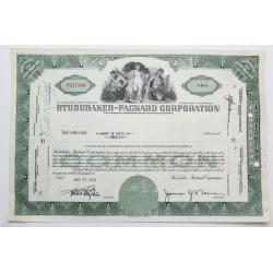 1955 Studebaker-Packard Corporation Stock Certificate - P047380 - 20 Shares