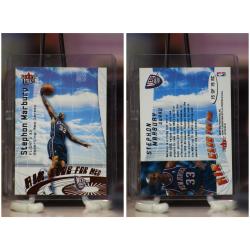 2000-01 Ultra Air Club for Men Nets Basketball Card #AC15 Stephon Marbury