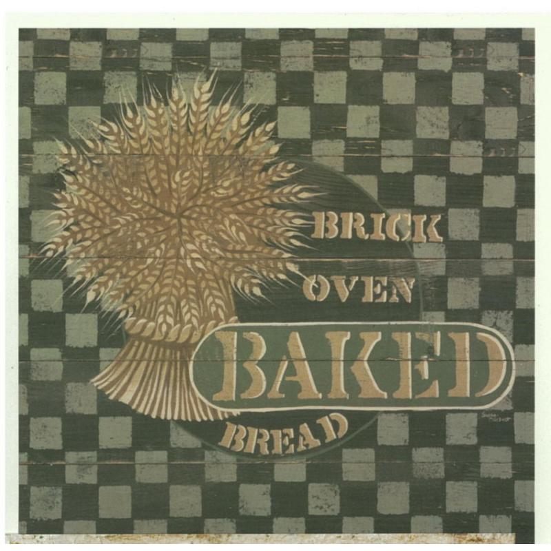 (6.5 x 6.5) Art Print CK011A SUSAN CLICKNER Baked Bread