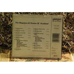 The Gordon Highlanders The Bagpipes & Drums Of Scotland #3650 CD Empty Case Only