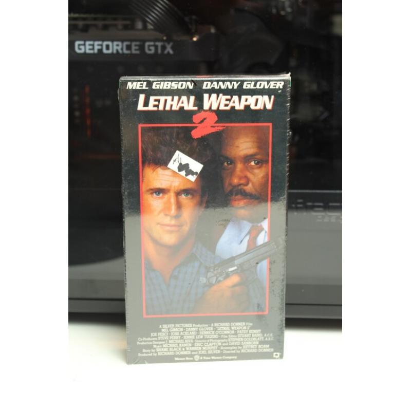 Lethal Weapon 2 (1989, VHS) - Thriller; Crime; Action 
