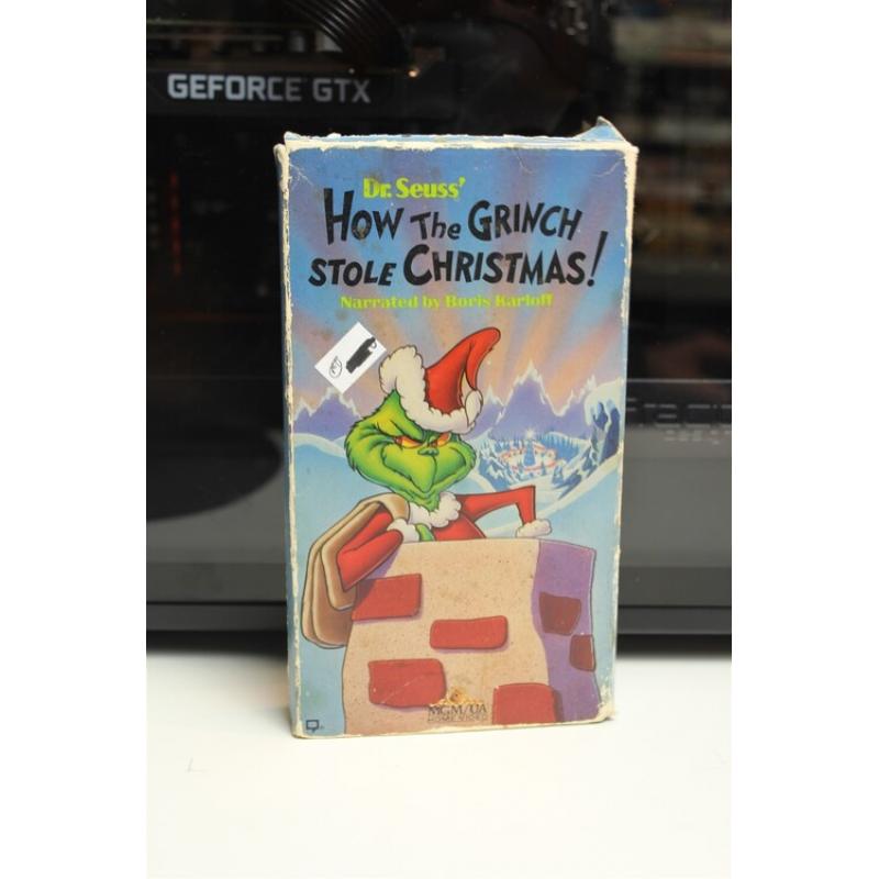 How The Grinch Stole Christmas! (1966, VHS) - Animation; Comedy 