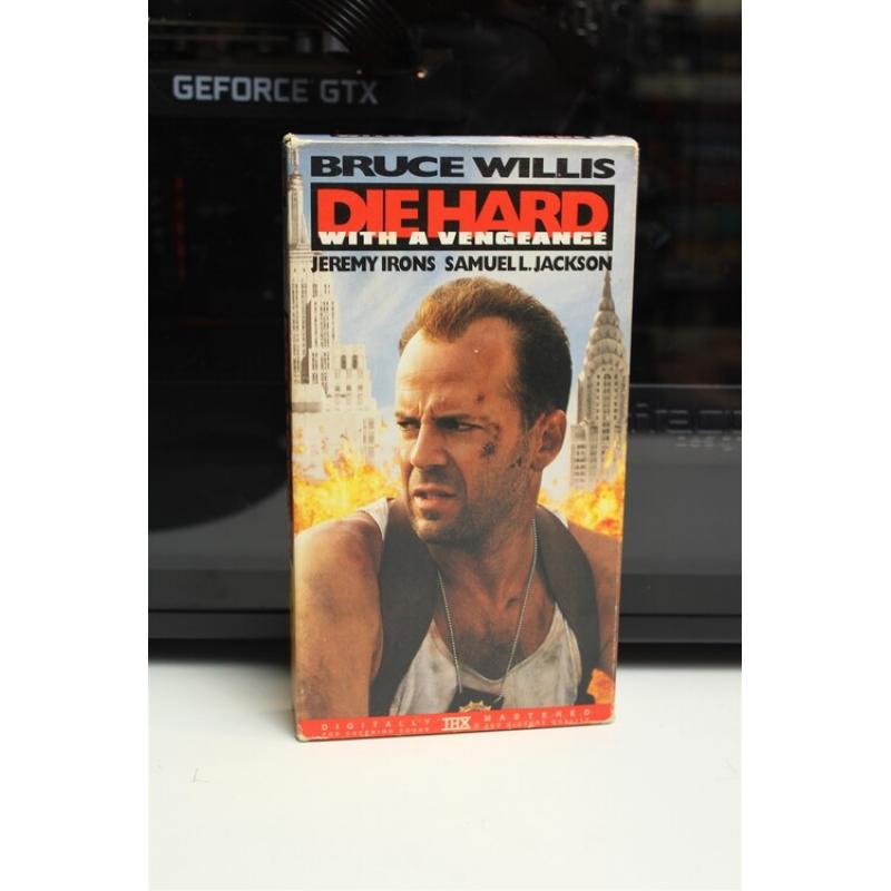 Die Hard With A Vengeance (1995, VHS) - Adventure; Thriller; Ac 