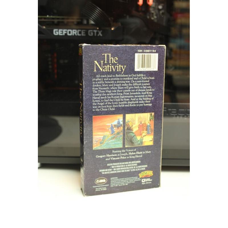 Greatest Heroes And Legends Of The Bible: The Nativity VHS Anim 