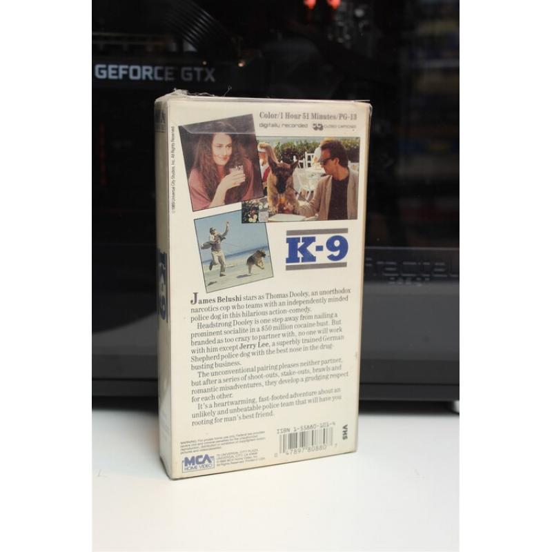 K-9 VHS Comedy; Crime; Action 