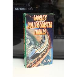 America's Greatest Roller Coaster Thrills #1: In 3-D VHS Docume 