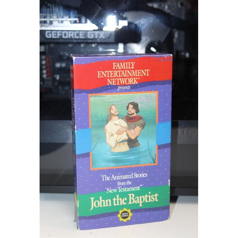 Animated Stories From The New Testament: John The Baptist VHS  