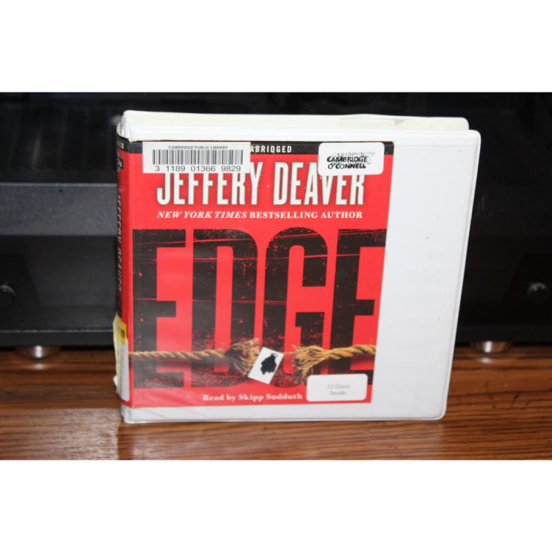Edge by Jeffery Deaver (2010, CD, Unabridged)