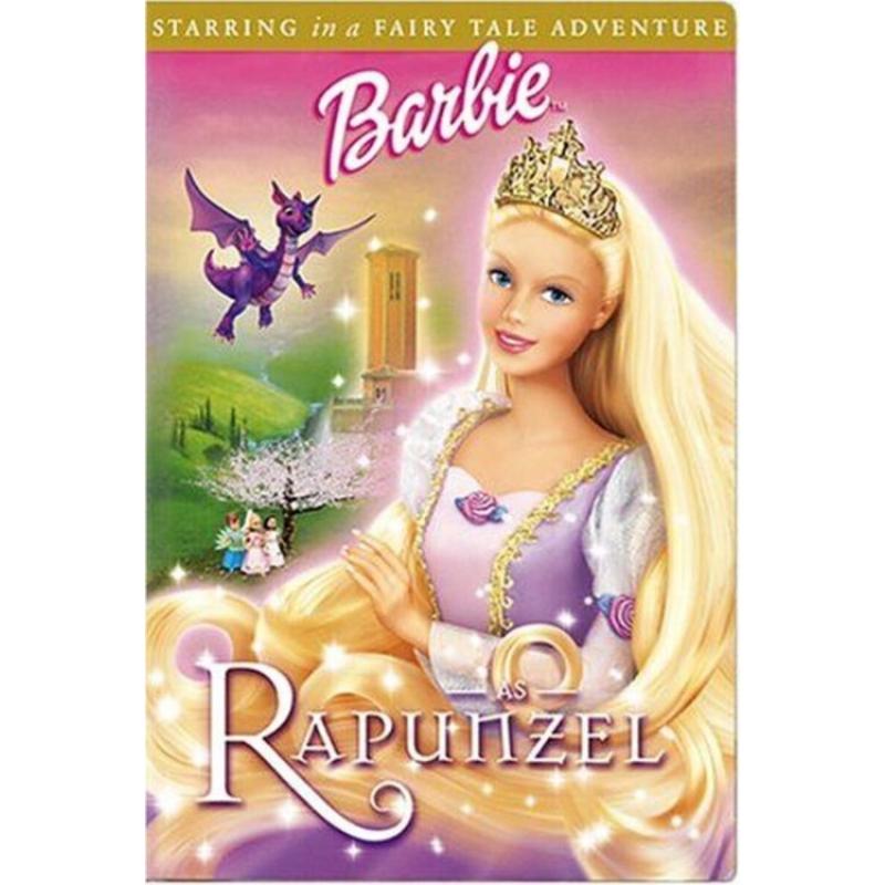 2255: DVD Barbie As Rapunzel 