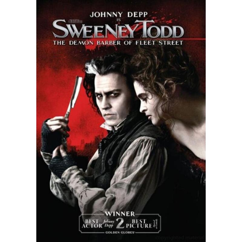 5471: DVD Sweeney Todd: The Demon Barber Of Fleet Street 