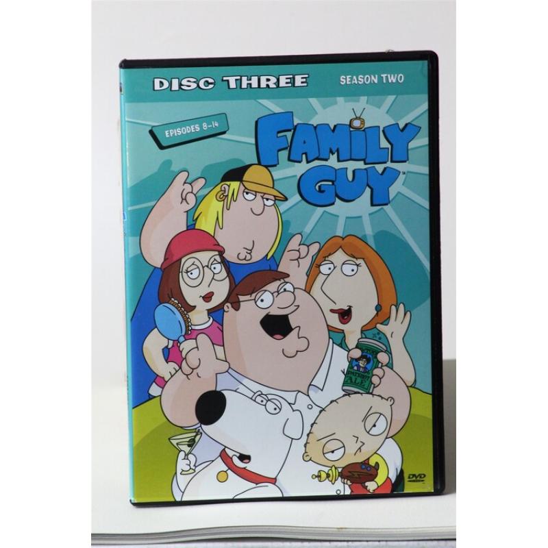 5769: DVD Family Guy  Season 2 Disc 3 Episodes 8 - 14 